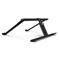 Universal Laptop Stand Notebook Holder T12 for Samsung Galaxy Book Flex 15.6 NP950QCG Black