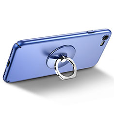 Universal Mobile Phone Finger Ring Stand Holder R01 for Alcatel 5V Blue