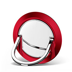 Universal Mobile Phone Finger Ring Stand Holder R08 for Samsung Galaxy M51 Red