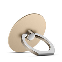 Universal Mobile Phone Finger Ring Stand Holder Z05 for Apple iPhone 13 Gold