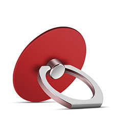 Universal Mobile Phone Finger Ring Stand Holder Z05 for Alcatel 5V Red