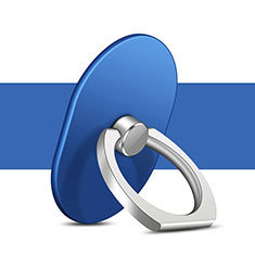 Universal Mobile Phone Finger Ring Stand Holder Z06 for Alcatel 1 Blue