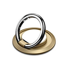 Universal Mobile Phone Magnetic Finger Ring Stand Holder H10 for Oppo K10X 5G Gold