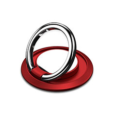 Universal Mobile Phone Magnetic Finger Ring Stand Holder H10 for Oneplus Nord N20 5G Red