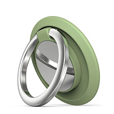 Universal Mobile Phone Magnetic Finger Ring Stand Holder H14 for Alcatel 3X Green
