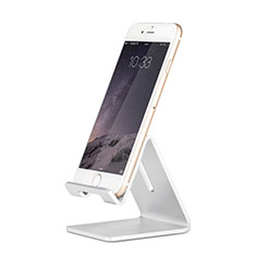 Universal Mobile Phone Stand Holder for Desk for Realme X3 SuperZoom Silver