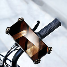 Universal Motorcycle Phone Mount Bicycle Clip Holder Bike U Smartphone Surpport H04 for Alcatel 1 Black