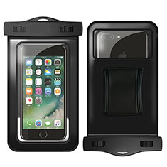 Universal Waterproof Cover Dry Bag Underwater Pouch W02 for Apple iPhone 13 Pro Max Black