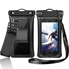 Universal Waterproof Cover Dry Bag Underwater Pouch W05 for Oppo A2m 5G Black