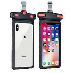 Universal Waterproof Cover Dry Bag Underwater Pouch W09 for Apple iPhone 13 Pro Black