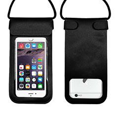 Universal Waterproof Cover Dry Bag Underwater Pouch W10 for Oppo Reno7 Lite 5G Black