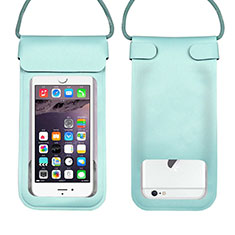 Universal Waterproof Cover Dry Bag Underwater Pouch W10 for Samsung Galaxy S20 Ultra 5G Blue
