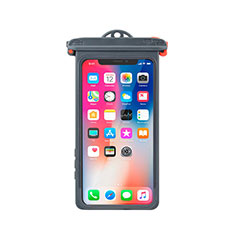 Universal Waterproof Cover Dry Bag Underwater Pouch W14 for Samsung Galaxy A70 Gray