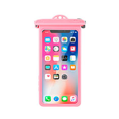 Universal Waterproof Cover Dry Bag Underwater Pouch W14 for Asus Zenfone 5 ZE620KL Pink