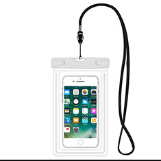 Universal Waterproof Cover Dry Bag Underwater Pouch W16 for Apple iPhone 13 White