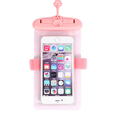 Universal Waterproof Cover Dry Bag Underwater Pouch W18 for Samsung Galaxy Note 10 Lite Pink
