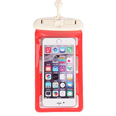 Universal Waterproof Cover Dry Bag Underwater Pouch W18 for Alcatel 1 Red
