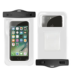 Universal Waterproof Hull Dry Bag Underwater Case W02 for Apple iPhone 13 White