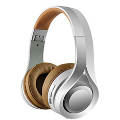 Wireless Bluetooth Foldable Sports Stereo Headphone Headset H75 White