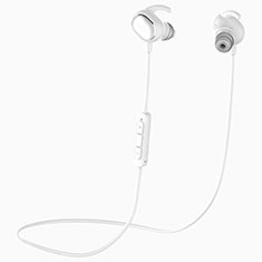 Wireless Bluetooth Sports Stereo Earphone Headphone H43 for Oppo A73 2020 White