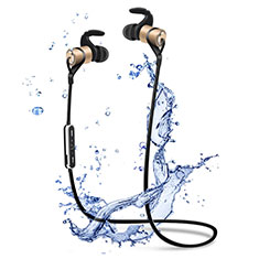 Wireless Bluetooth Sports Stereo Earphone Headphone H50 for Oppo A78 5G Gold