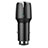 3.1A Car Charger Adapter Dual USB Twin Port Cigarette Lighter USB Charger Universal Fast Charging K02 Black