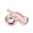 3.5mm Anti Dust Cap Earphone Jack Plug Cover Protector Plugy Stopper Universal D02 Rose Gold