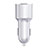 4.2A Car Charger Adapter Dual USB Twin Port Cigarette Lighter USB Charger Universal Fast Charging Silver