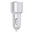 4.2A Car Charger Adapter Dual USB Twin Port Cigarette Lighter USB Charger Universal Fast Charging Silver