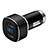 4.8A Car Charger Adapter Dual USB Twin Port Cigarette Lighter USB Charger Universal Fast Charging Black