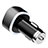 4.8A Car Charger Adapter Dual USB Twin Port Cigarette Lighter USB Charger Universal Fast Charging Black