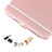 Anti Dust Cap Micro USB Plug Cover Protector Plugy Android Universal C02 Rose Gold