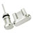 Anti Dust Cap Micro USB Plug Cover Protector Plugy Android Universal Silver