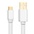 Charger Micro USB Data Cable Charging Cord Android Universal A09 White
