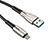 Charger Micro USB Data Cable Charging Cord Android Universal A16 Black