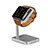 Charger Stand Holder Charging Docking Station for Apple iWatch 4 44mm Silver