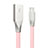Charger USB Data Cable Charging Cord C05 for Apple iPad 10.2 (2020) Pink