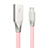 Charger USB Data Cable Charging Cord C05 for Apple iPhone 12 Pink