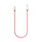 Charger USB Data Cable Charging Cord C06 for Apple iPad Pro 11 (2020) Pink