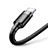Charger USB Data Cable Charging Cord C07 for Apple iPad 10.2 (2020) Black