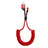 Charger USB Data Cable Charging Cord C08 for Apple iPad 4 Red