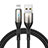 Charger USB Data Cable Charging Cord D09 for Apple iPad 10.2 (2020) Black
