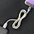 Charger USB Data Cable Charging Cord D13 for Apple iPhone Xs Silver