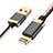 Charger USB Data Cable Charging Cord D24 for Apple iPad Air 10.9 (2020) Black