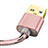 Charger USB Data Cable Charging Cord L01 for Apple iPhone 11 Pro Rose Gold