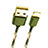 Charger USB Data Cable Charging Cord L03 for Apple iPhone 12 Green