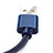 Charger USB Data Cable Charging Cord L04 for Apple iPhone SE3 2022 Blue