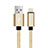 Charger USB Data Cable Charging Cord L07 for Apple iPad Air Gold