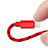 Charger USB Data Cable Charging Cord L10 for Apple iPad Air Red