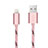 Charger USB Data Cable Charging Cord L10 for Apple iPhone X Pink